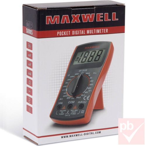 Maxwell 25109 digitális multiméter
