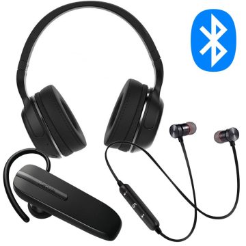 Bluetooth fejhallgatók és fülhallgatók