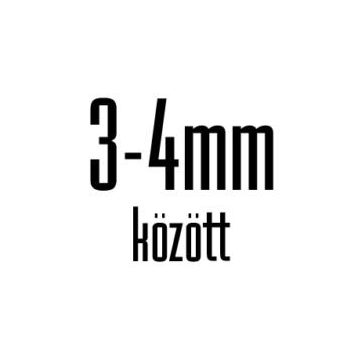 3-4mm között