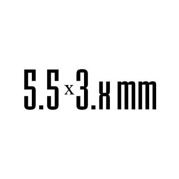 5.5x3.x mm dugók