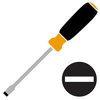 Lapos (slotted) csavarhúzók