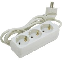 Power extension cords with distributor